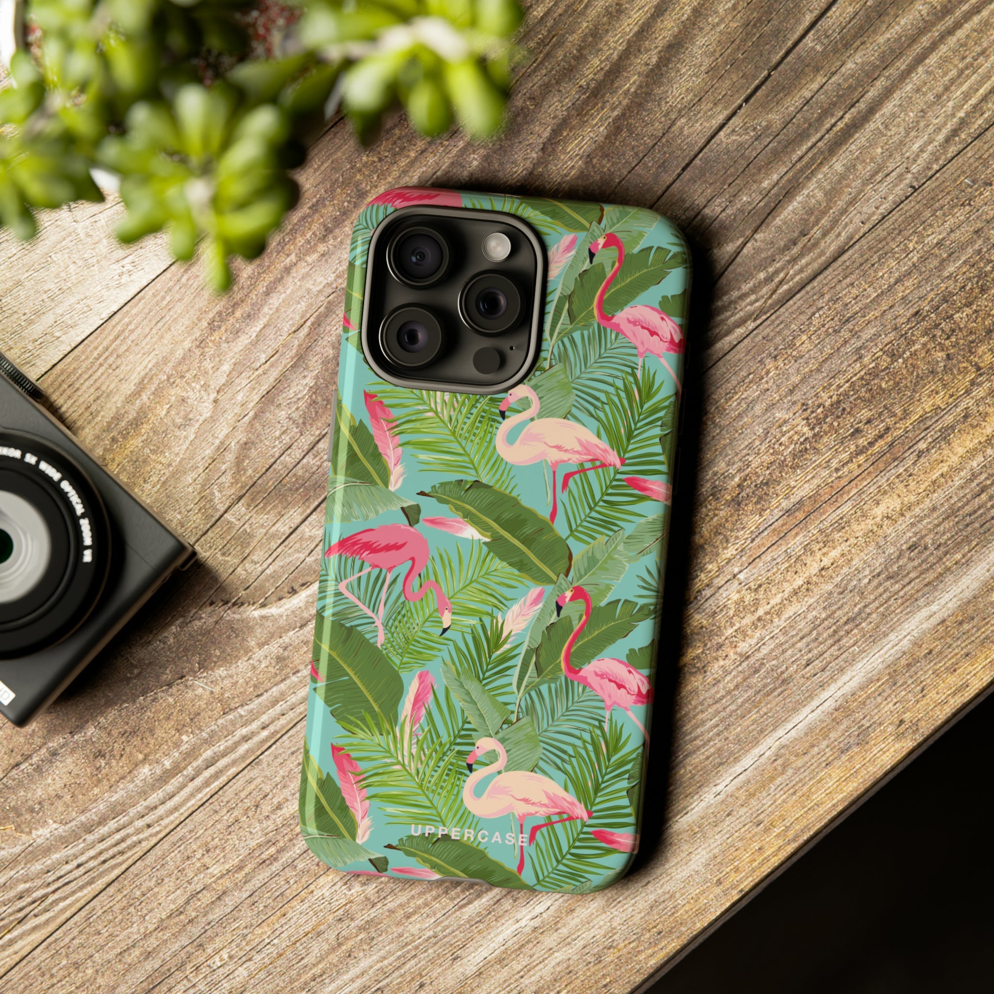 Flamingo Forest - Personalised Strong Case