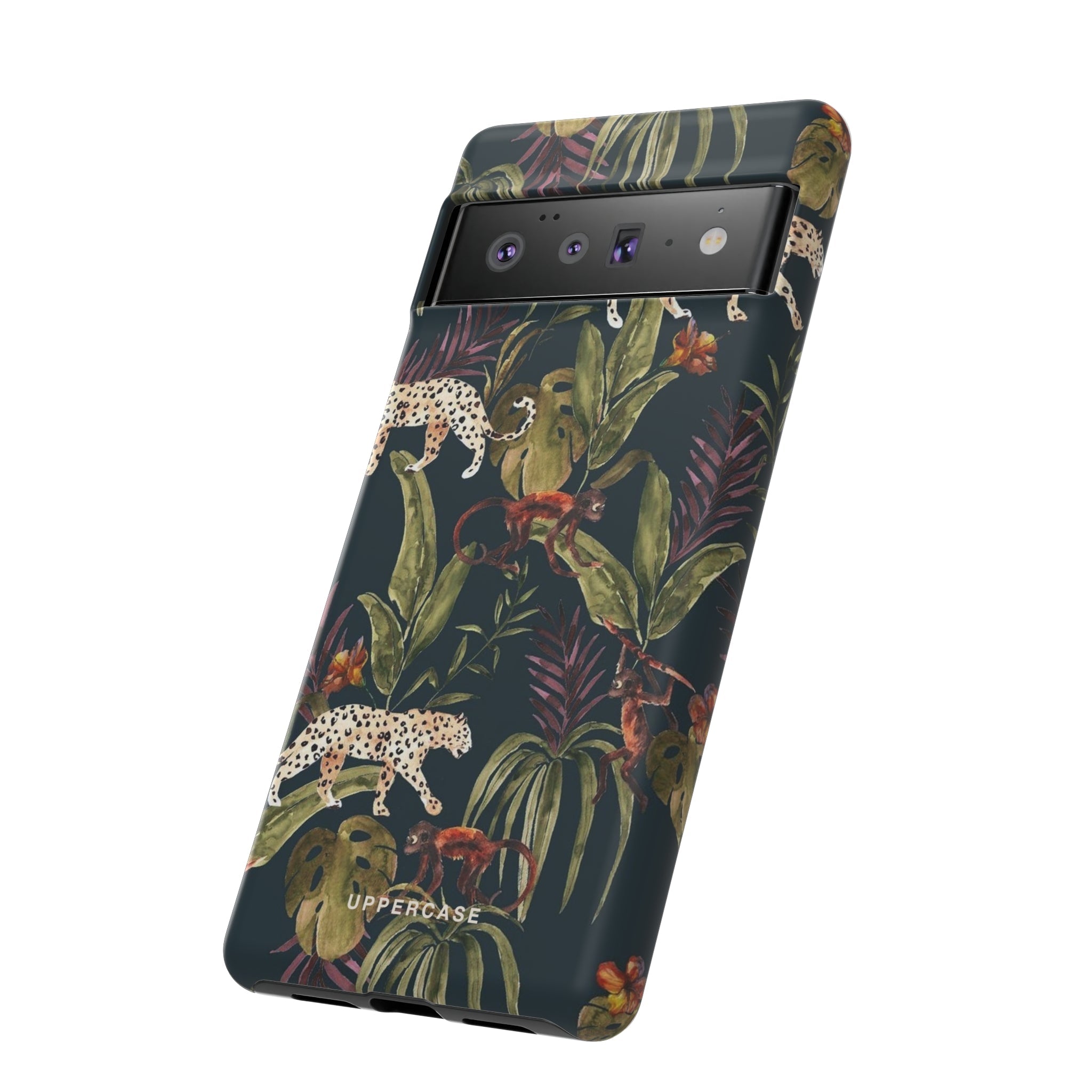 Leopard Prowl - Forest - Personalised Strong Case