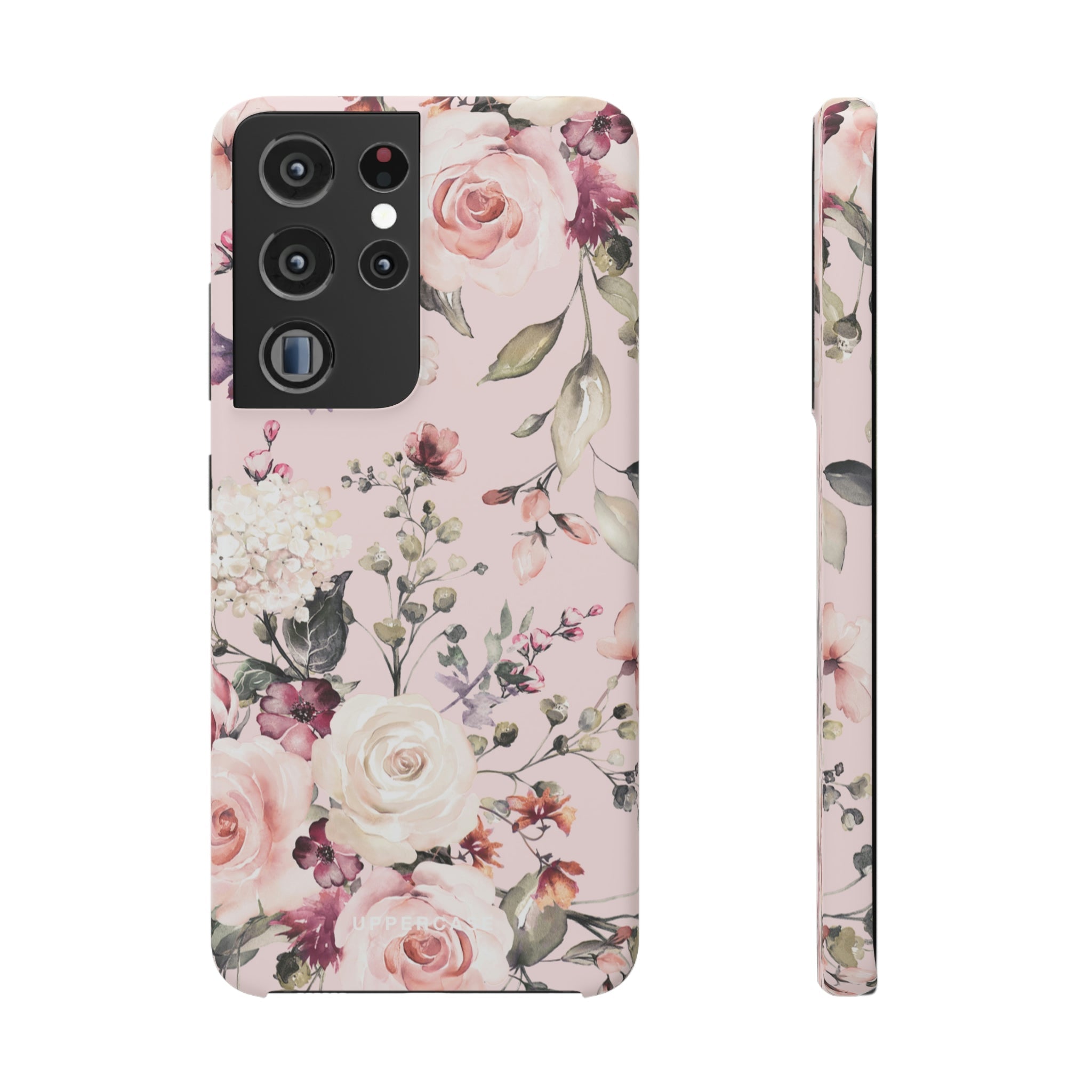 Floral Bliss - Pink - Snap Case