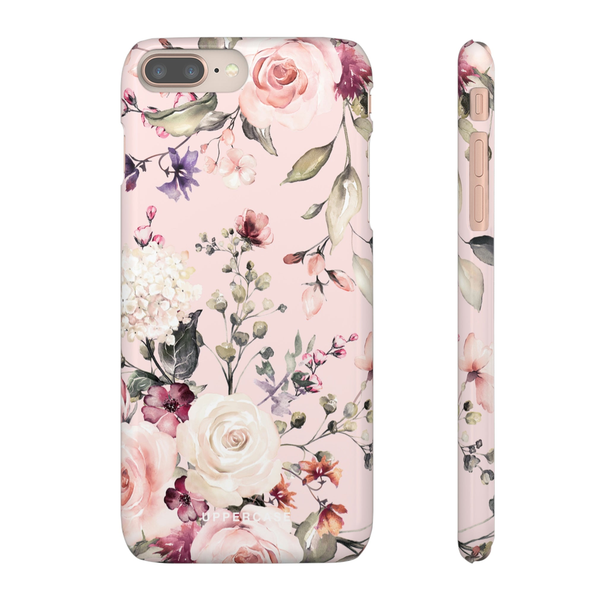 Floral Bliss - Pink - Snap Case