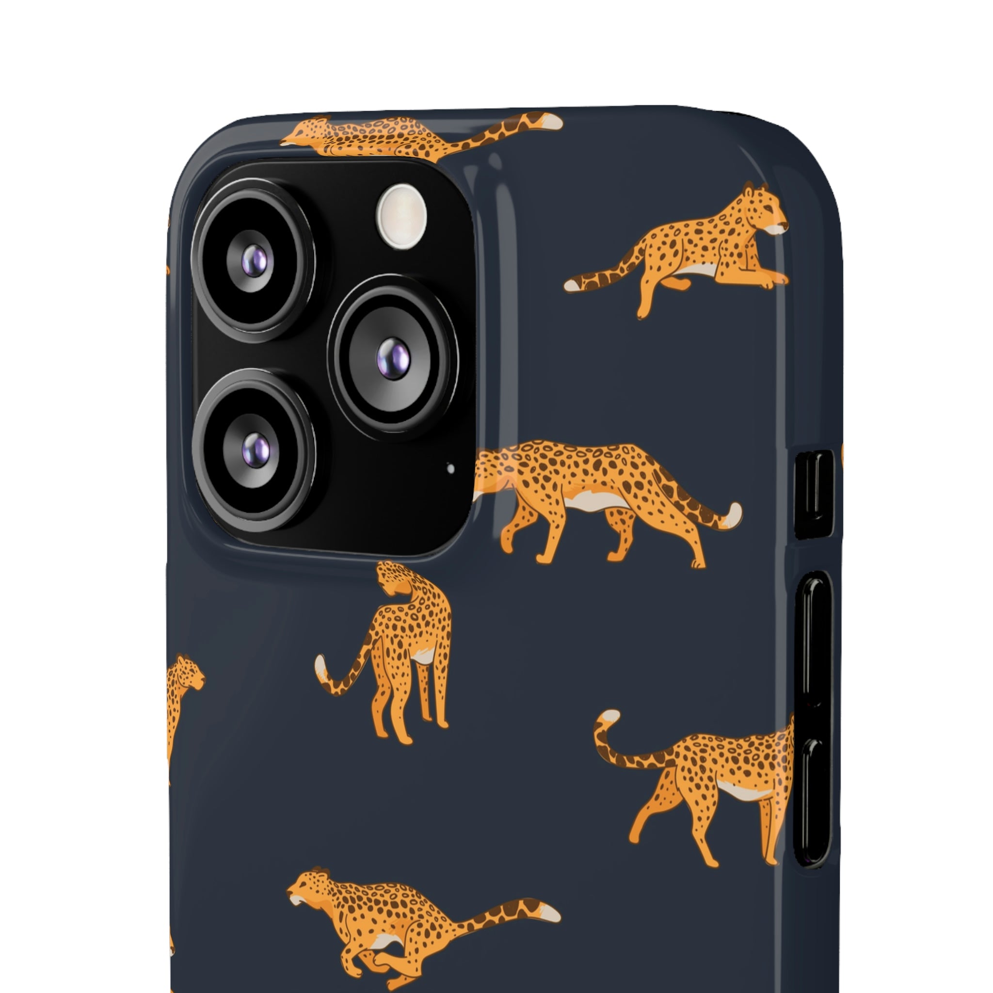 Leopard Prowl - Night - Snap Case