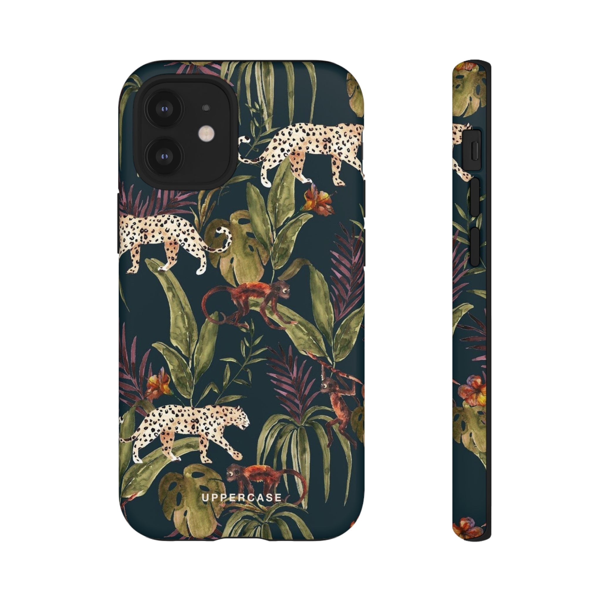 Leopard Prowl - Forest - Personalised Strong Case