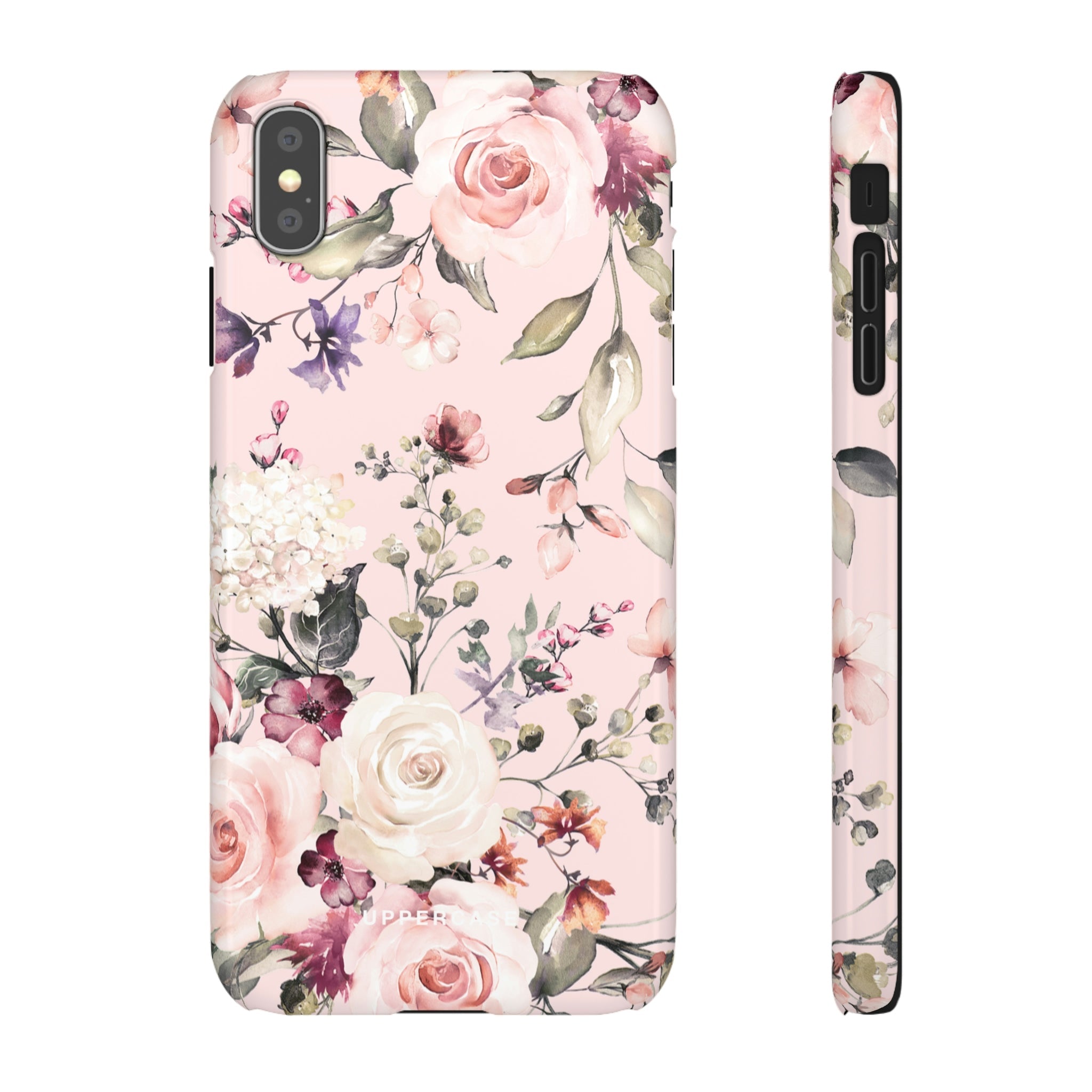 Floral Bliss - Pink - Snap Case