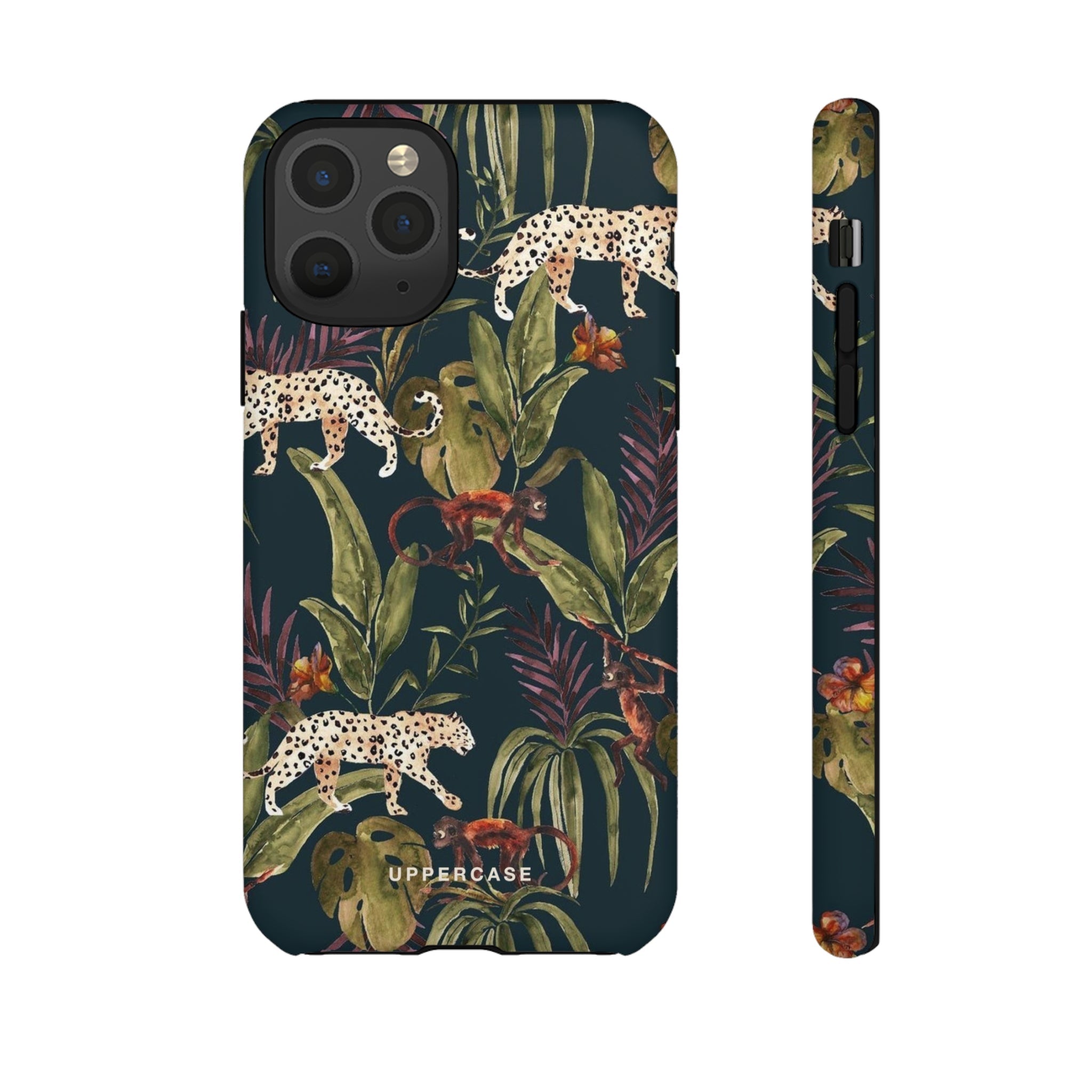 Leopard Prowl - Forest - Personalised Strong Case