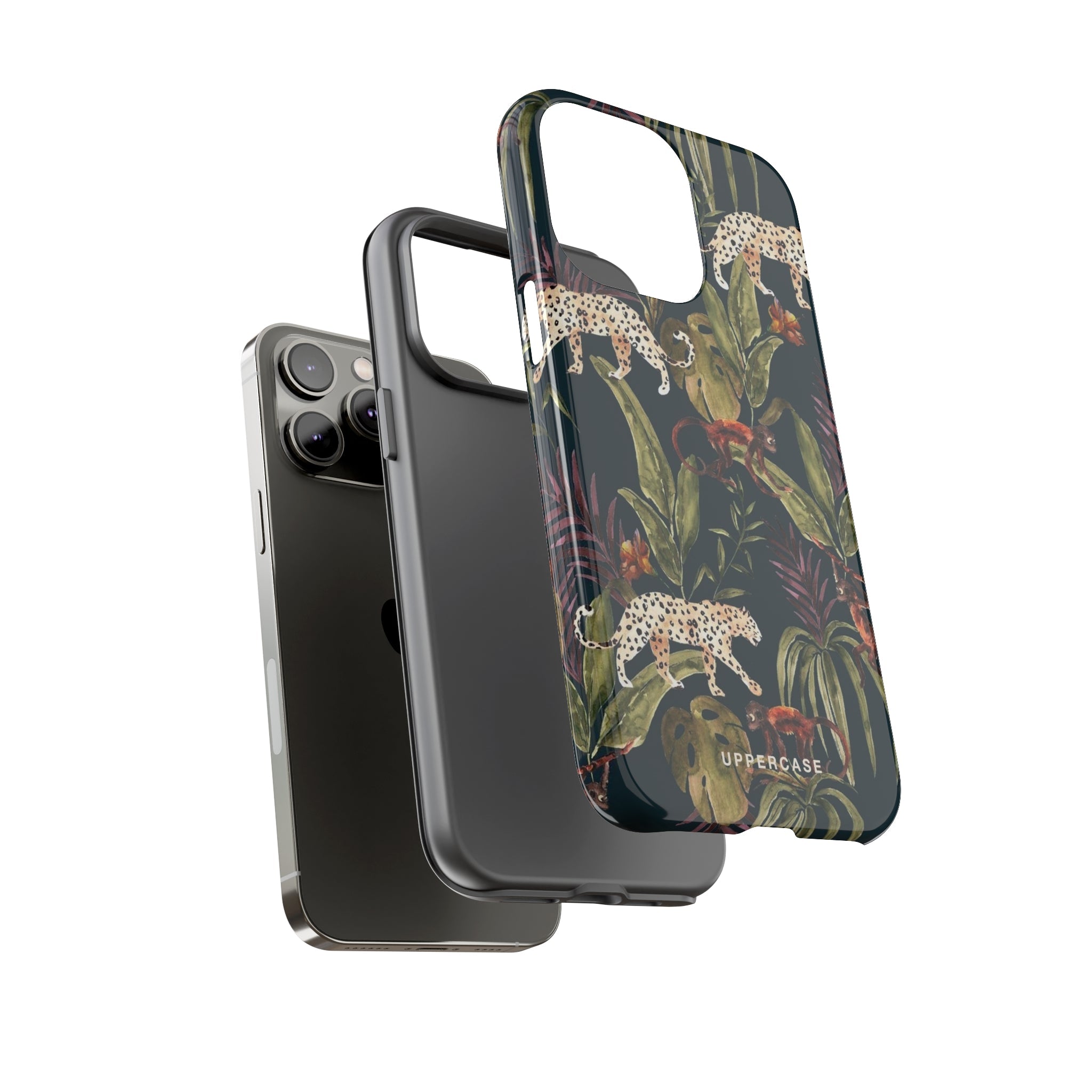 Leopard Prowl - Forest - Personalised Strong Case