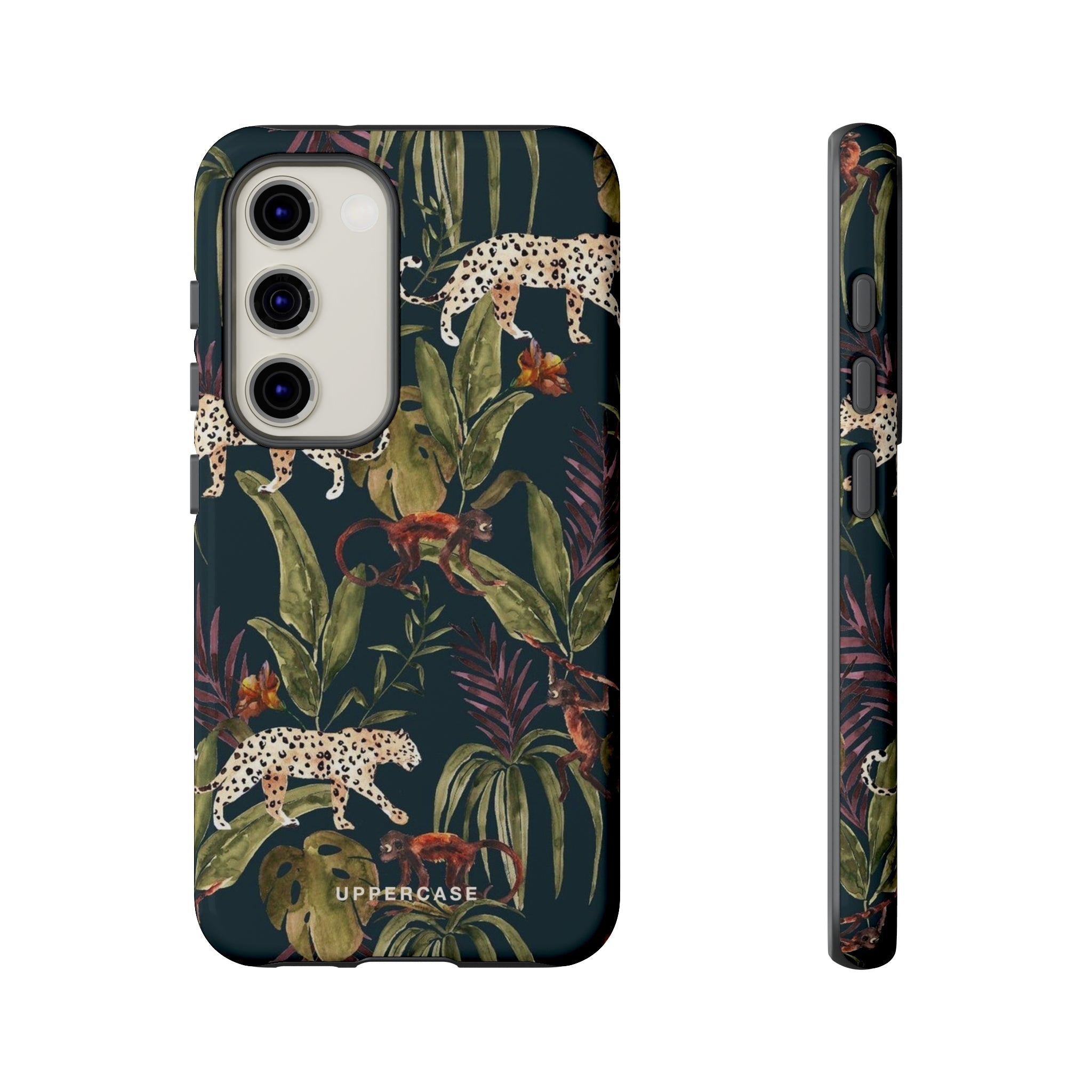 Leopard Prowl - Forest - Personalised Strong Case