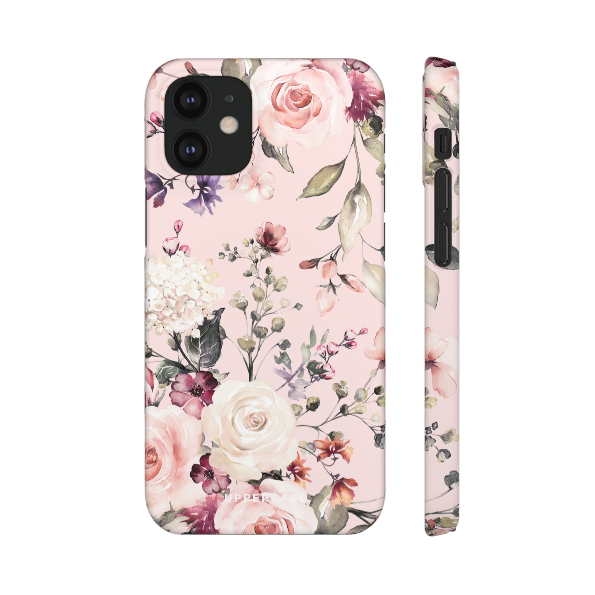 Floral Bliss - Pink - Snap Case