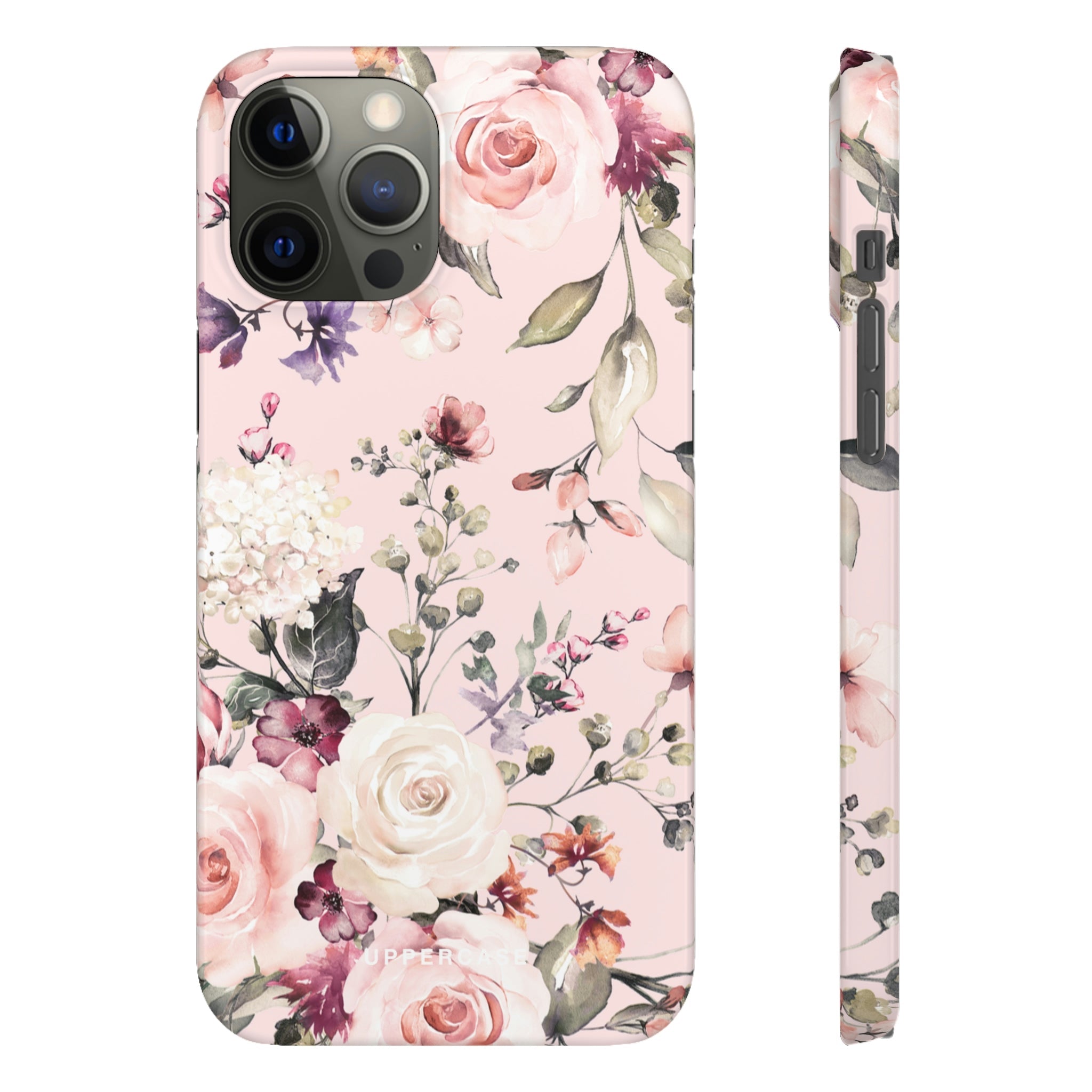 Floral Bliss - Pink - Snap Case