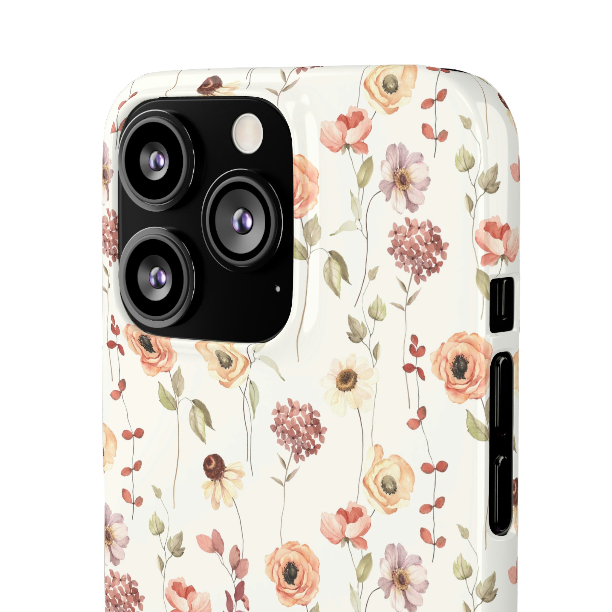 Flowery Bloom - Snap Case