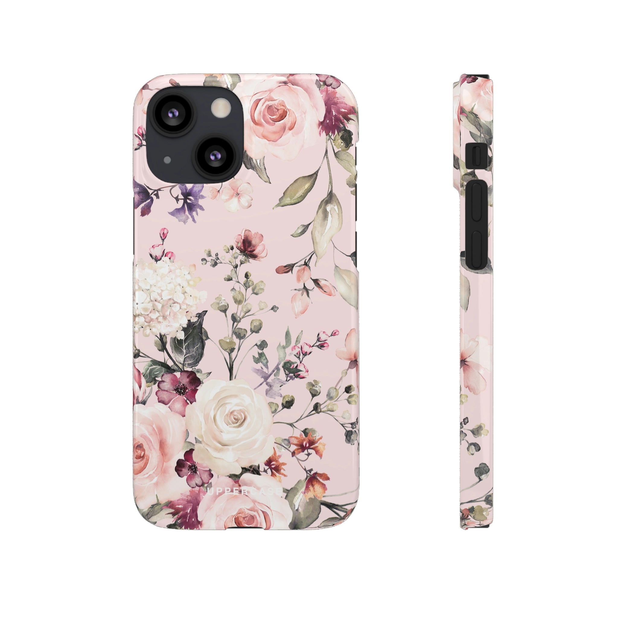 Floral Bliss - Pink - Snap Case