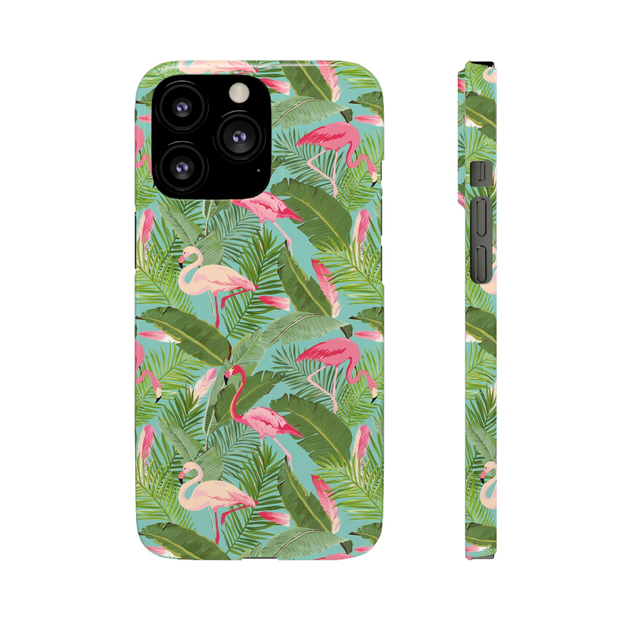 Flamingo Forest - Snap Case